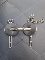 Dubbel gebroken menbit maat 13,5 cm, Ophalen of Verzenden, Dressuur