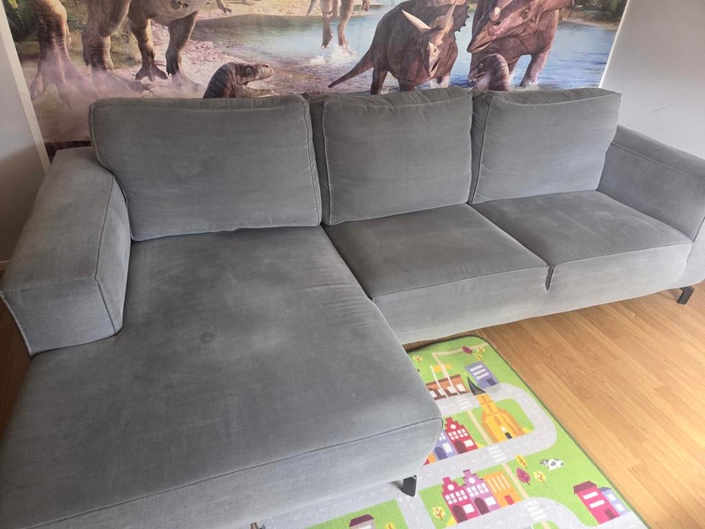 Comfortabel bankstel - gebruikt, 250 tot 300 cm, Gebruikt, 100 tot 125 cm, Hoekbank