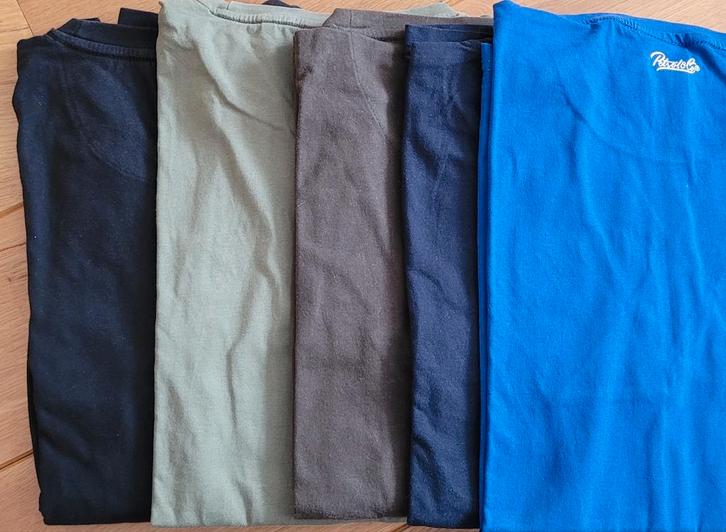 5 Petrol Industries T-shirts Lange Mouw Maat L, 100% katoen., Kleding | Heren, T-shirts, Gedragen, Maat 52/54 (L), Overige kleuren