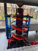 Hotweels Mega garage, Ophalen, Zo goed als nieuw, Handmatig, Hot Wheels