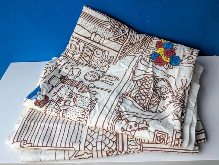 Vintage 1978 Janet McCaffery Panelen Poppenhuis, Verzamelen, Poppenhuizen en Toebehoren, Gebruikt, Decoratie, Ophalen of Verzenden