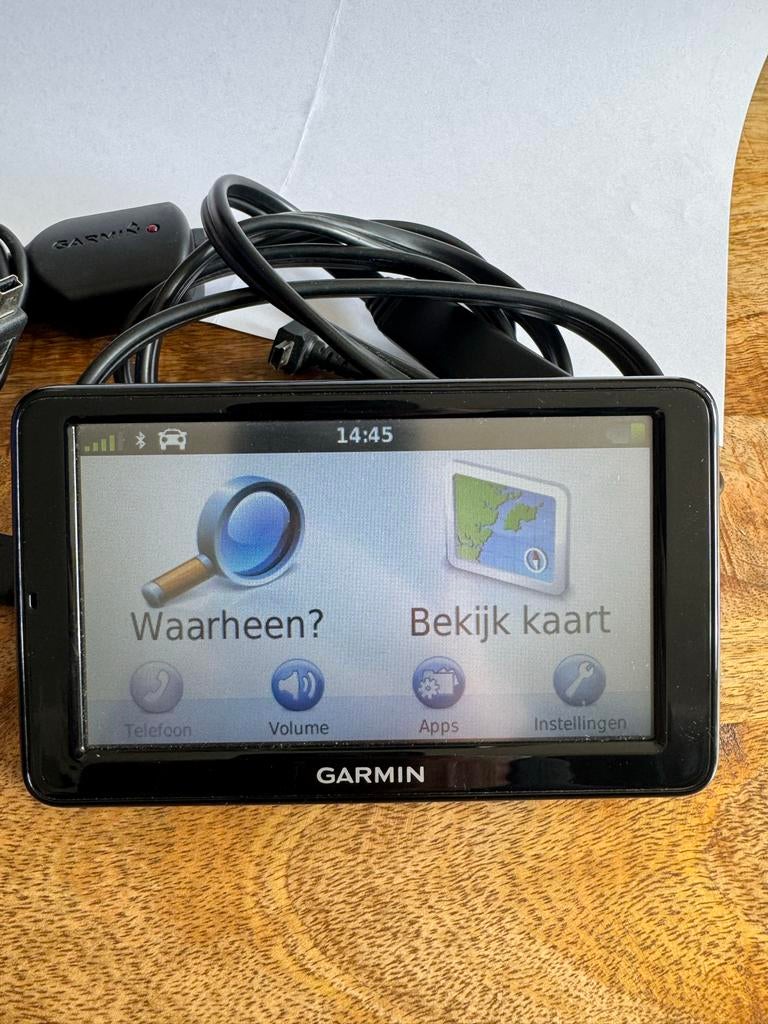 Garmin nüvi 2595LM Navigatiesysteem met Lifetime Maps, Ophalen of Verzenden, Gebruikt
