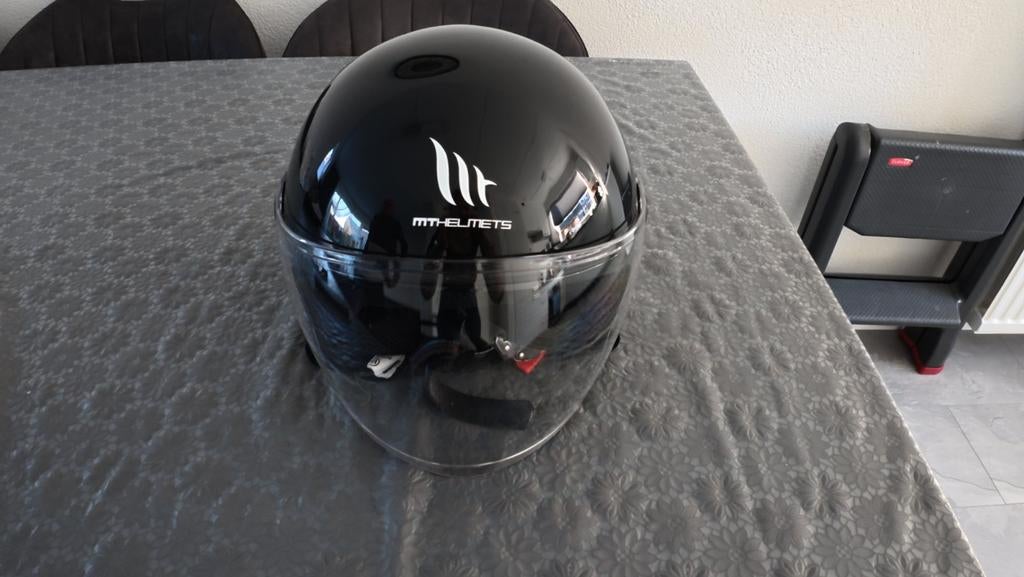 MTHELMETS Scooter Helm - Maat L of M- Zo goed als nieuw, Ophalen, Zo goed als nieuw, Large, MTHELMETS