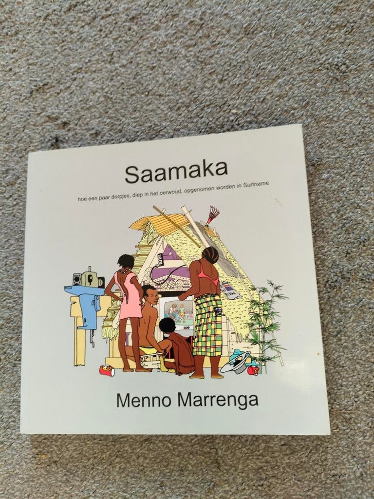 Saamaka  Menno Marrenga, Ophalen of Verzenden, Zo goed als nieuw, Menno Marrenga