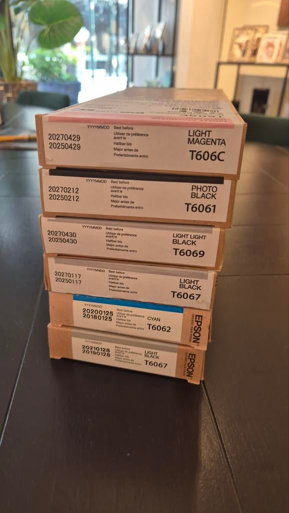 Epson Stylus Pro 4800 printer inkt (diverse kleuren), Ophalen of Verzenden, Gebruikt, Cartridge, Epson