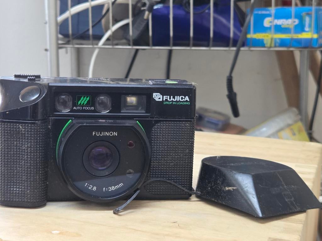 Vintage Fujica Drop In Loading Compact Camera
