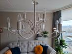 Te koop Kroonluchter met 9 lampjes, Ophalen of Verzenden, Gebruikt, Kunststof, Semi klassiek.