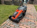 BLACK+DECKER 36V Accu Grasmaaier - 38cm, Ophalen, Cirkelmaaier, Gebruikt, Accu-grasmaaier