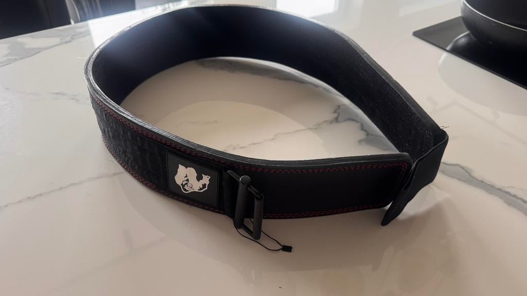 Gorilla Wear deadlift lifting belt halterriem leder, Ophalen of Verzenden, Nieuw