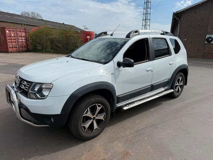 Dacia Duster 1.2 TCE 125 4X2 2017 Wit, Auto's, Dacia, Bedrijf, Duster, ABS, Bochtverlichting, Boordcomputer, Centrale vergrendeling