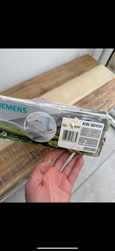 Een nieuwe siemens keuken weegschaal, Ophalen of Verzenden, Nieuw