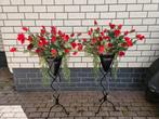 2 pilaren met kunst rozen, Huis en Inrichting, Woonaccessoires | Zuilen en Pilaren, Ophalen