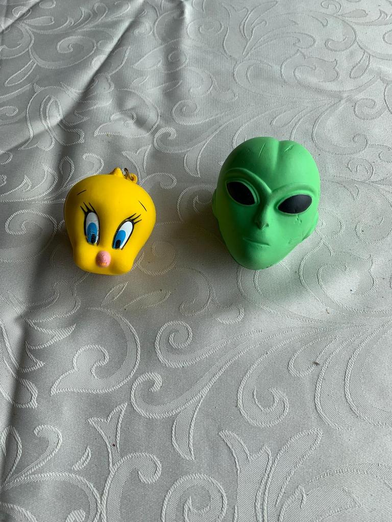 Tweety en Alien stressballen, Ophalen of Verzenden, Gebruikt, Jongen of Meisje