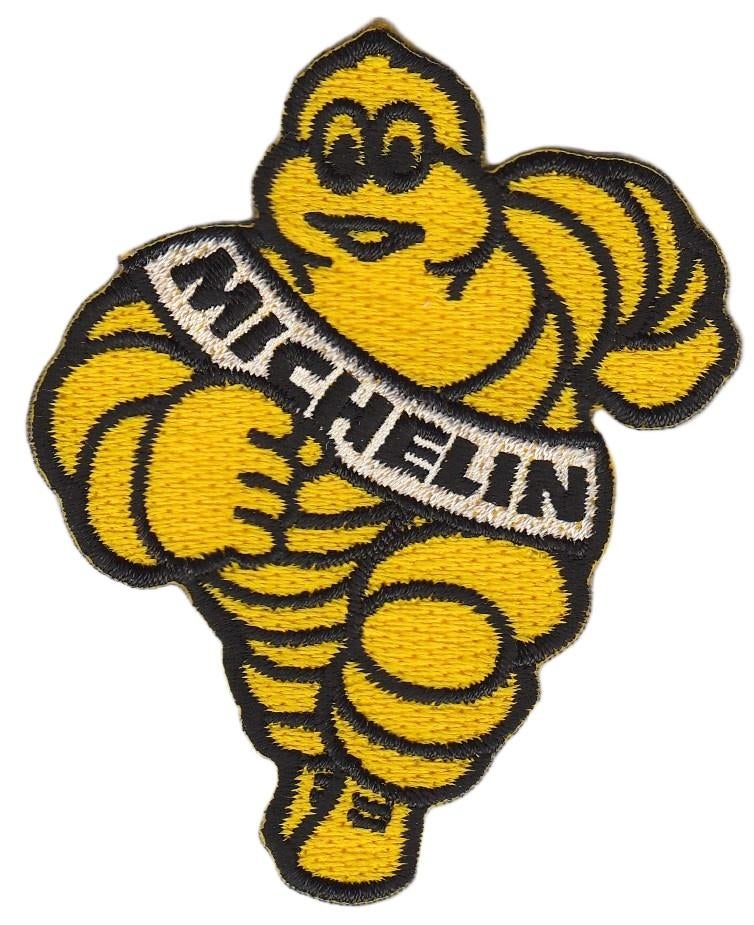 Michelin stoffen opstrijk patch embleem #8, Ophalen of Verzenden, Nieuw