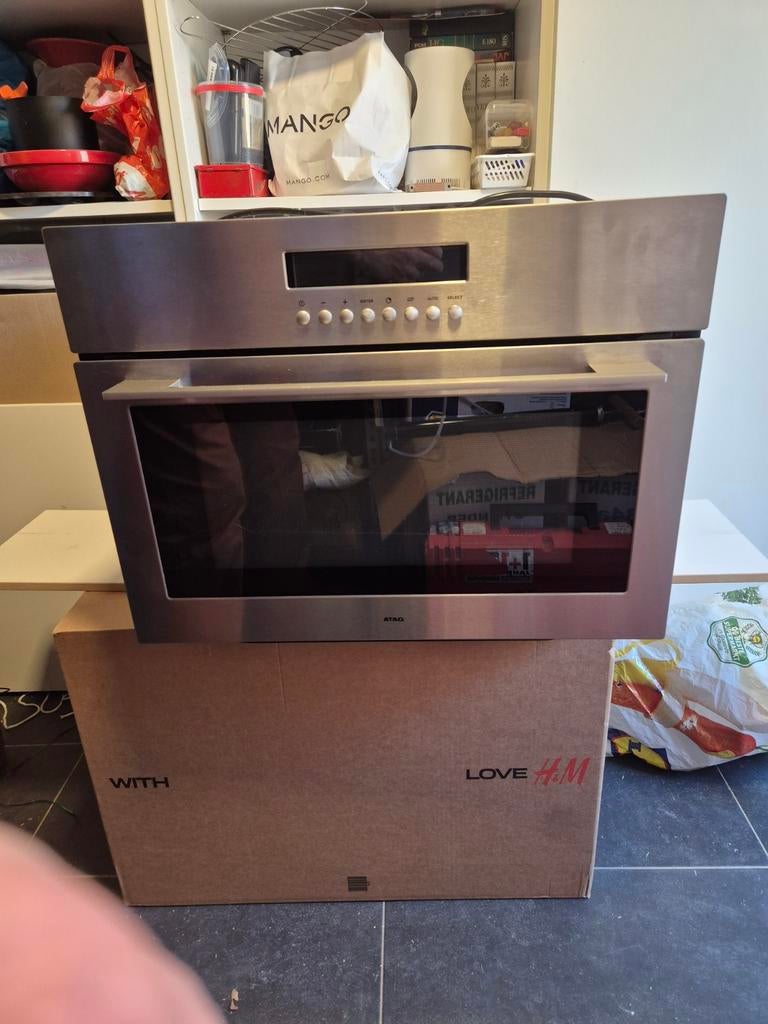 ATAG Inbouw Oven met Magnetron - Goede Staat, Witgoed en Apparatuur, Ophalen of Verzenden, Magnetronfunctie, Inbouw, Oven