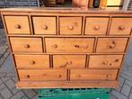 Oud grenen ladekast commode 13 lades, Ophalen, RoDeKo Volendam, R.kooij65@gmail.com, Gebruikt