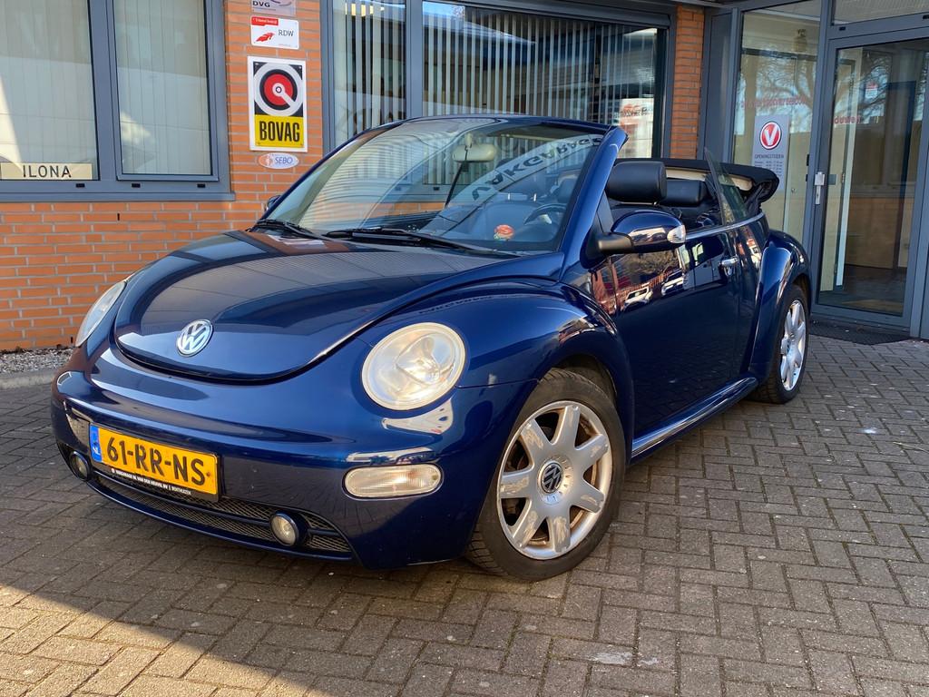 Volkswagen New Beetle Cabriolet 2.0 Highline, Electronic Stability Program (ESP), Stof, Gebruikt, Beetle (Kever)