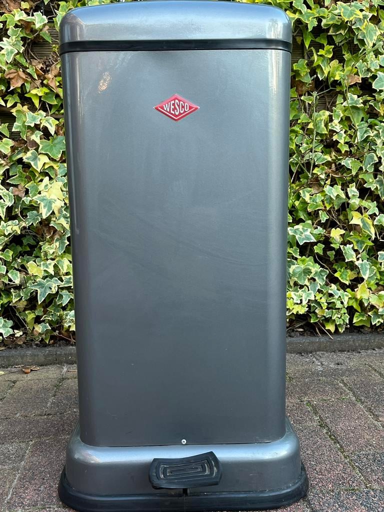 Wesco prullenbak, Ophalen, Gebruikt, Met pedaal, 50 tot 75 cm
