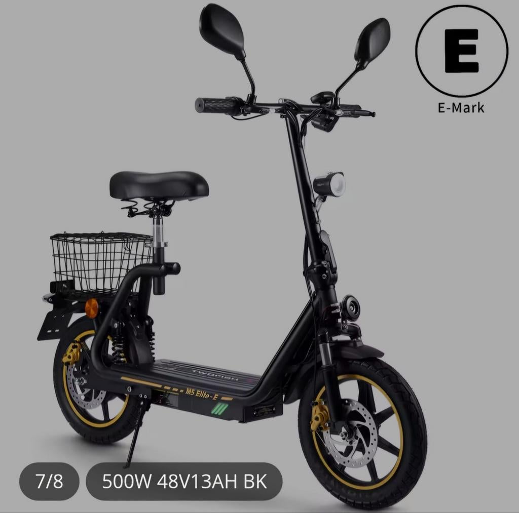 Nieuwe E- scooter, Fietsen en Brommers, Ophalen, Nieuw, Elektrische step (E-scooter)
