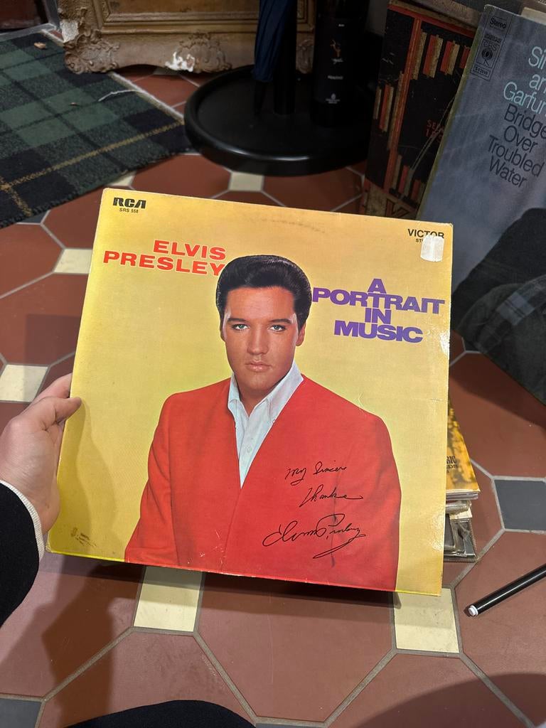 Elvis Presley - A Portrait in Music LP (RCA Victor), Ophalen of Verzenden, 1960 - 1969, Gebruikt, 12 inch