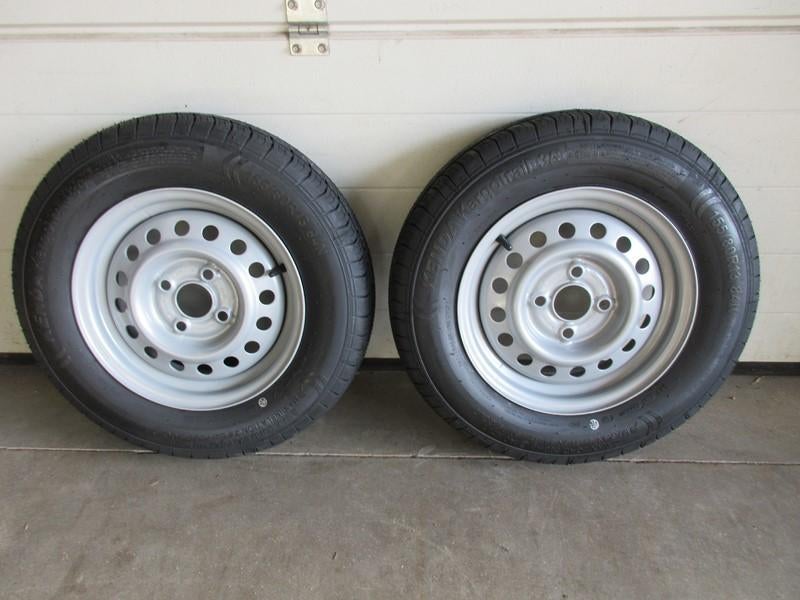 2x wiel voor aanhanger 155/80 R13, Ophalen, Nieuw