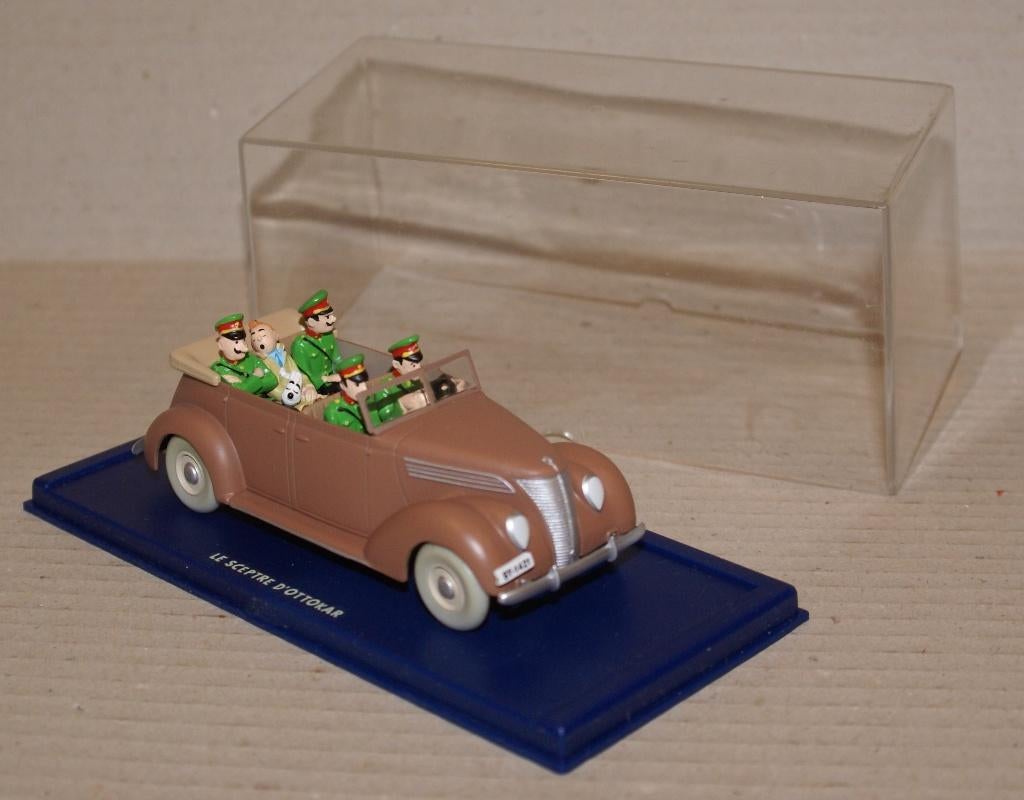 KUIFJE AUTO'S  ( 6 x ), Verzamelen, Stripfiguren, Ophalen of Verzenden, Kuifje, Zo goed als nieuw, Beeldje of Figuurtje