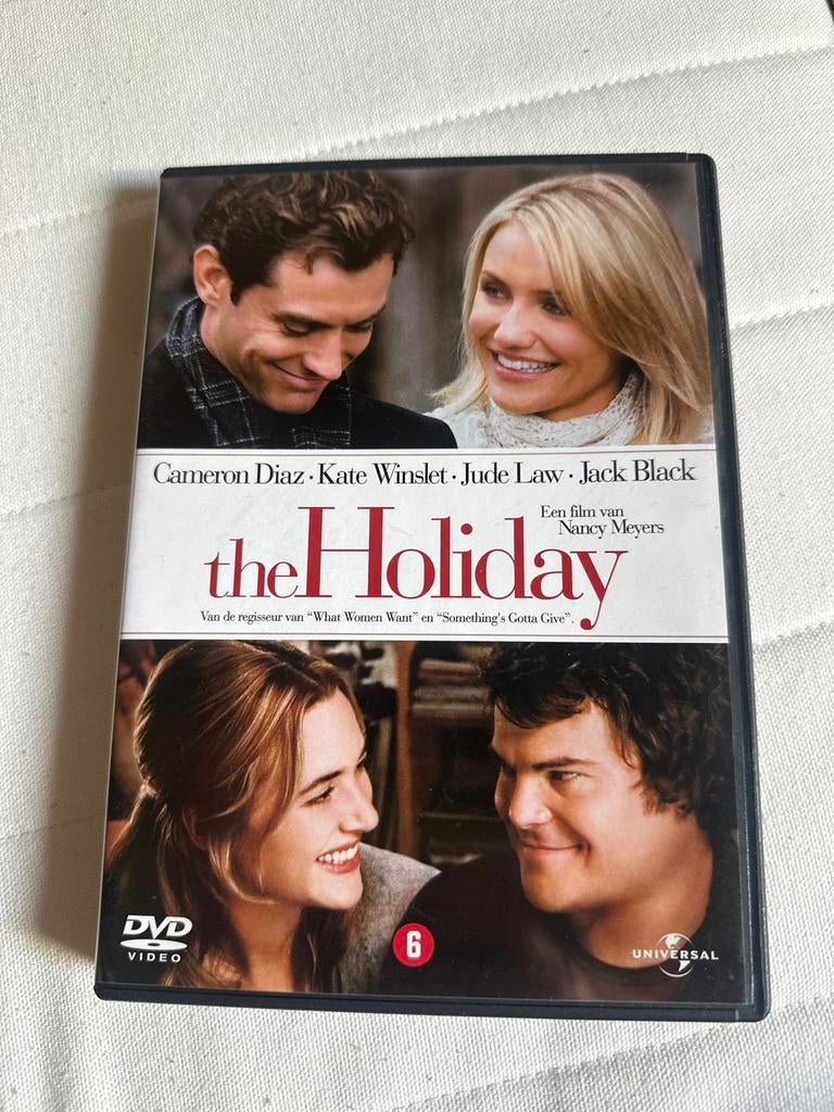 The Holiday DVD met Cameron Diaz en Kate Winslet, Vanaf 6 jaar, Ophalen of Verzenden, Zo goed als nieuw, Romantische komedie