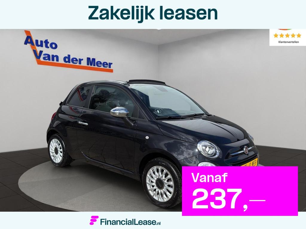 Fiat 500 C 1.0 Hybrid Bellavita, Voorwielaandrijving, Stof, Gebruikt, Cabriolet