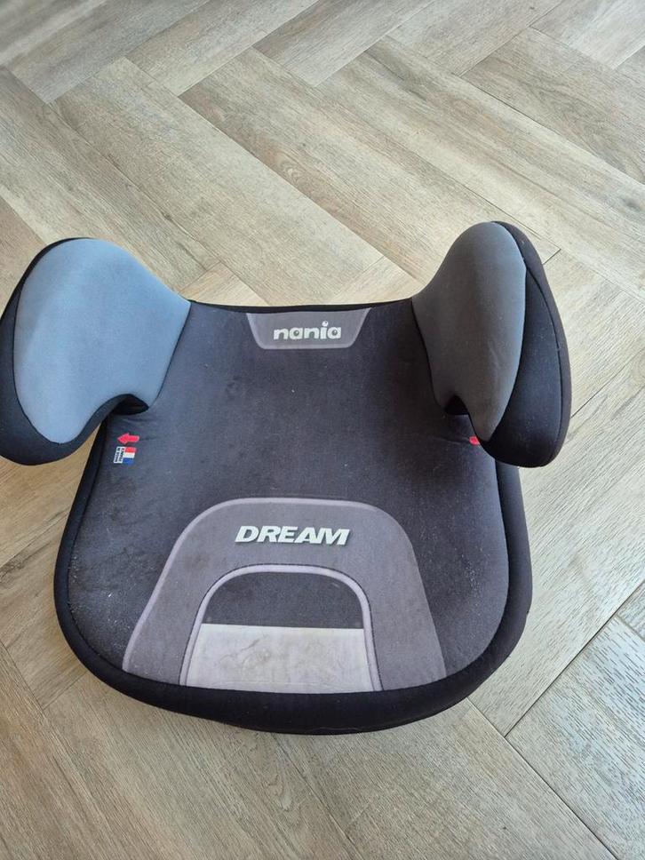 Nania Dream zitverhoger voor in de auto, Kinderen en Baby's, Autostoeltjes, Overige merken, 15 t/m 36 kg, Autogordel, Ophalen