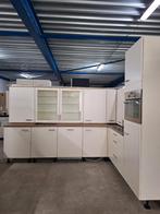 Complete keuken Compleet met APP 120Keukens op voorraad 2898, Ophalen of Verzenden, Zo goed als nieuw, Hoekkeuken, Met kookeiland