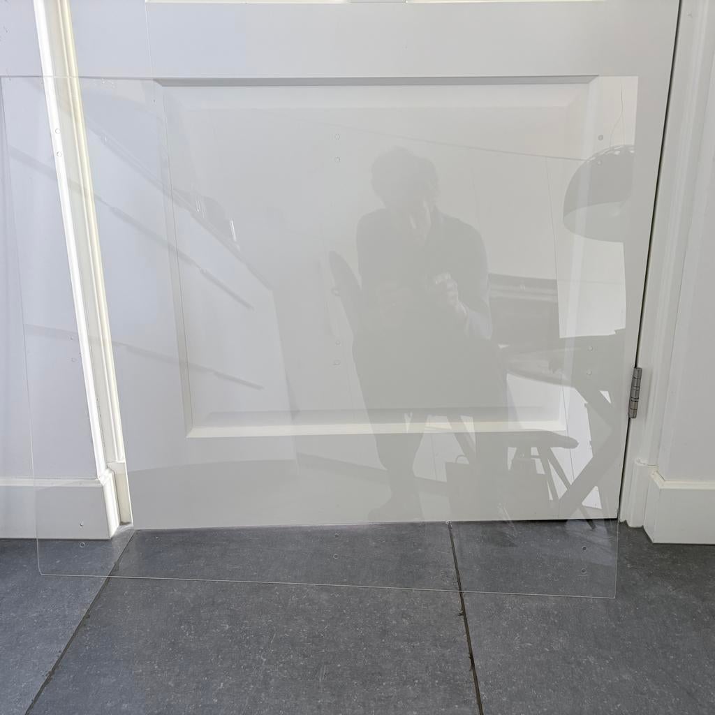Plexiglas plaat, 3 mm dik, 975x820 mm, Ophalen, Gebruikt