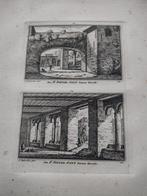 213/214 Utrecht St.Pieterspand Kopergravure 18e Eeuw dl 3, Antiek en Kunst, Kunst | Etsen en Gravures, Ophalen of Verzenden