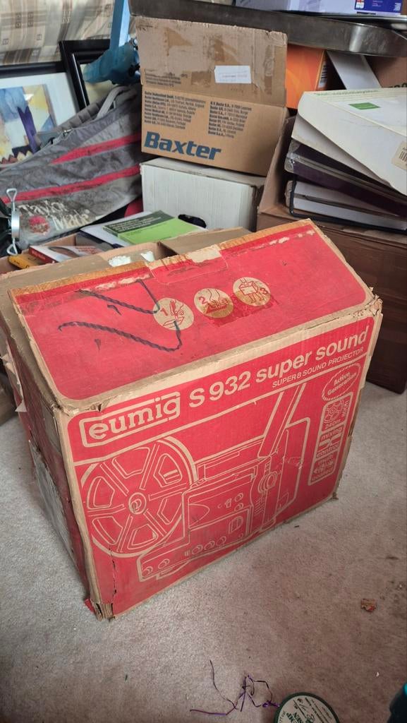 Eumig S 932 Supersound projector (Super 8) ️, U, T, Ophalen of Verzenden, Zo goed als nieuw