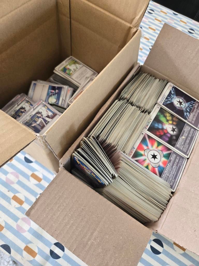 5.6 kilo aan Japanse vintage pokemon energy's en trainers, Ophalen of Verzenden, Zo goed als nieuw, Meerdere kaarten, Foil