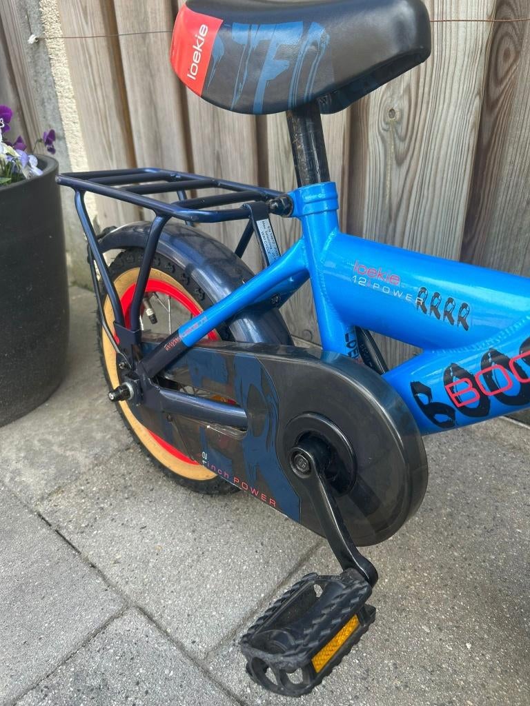 Fiets 12 inch, Ophalen, Zijwieltjes, Loekie, Minder dan 16 inch