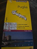 Wegenkaart Puglia Michelin - Ideaal voor je vakantie!, Ophalen of Verzenden, 2000 tot heden, Landkaart