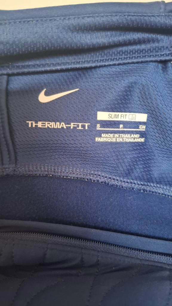 Nike Therma-Fit Slim Fit FC Utrecht Trainingsshirt Maat S, Blauw, Nike, Ophalen of Verzenden, Voetbal