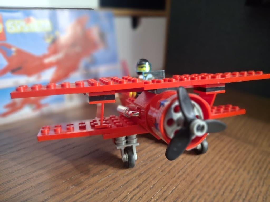 LEGO 6615 Eagle Stunt Flyer – compleet met boekje, Kinderen en Baby's, Speelgoed | Duplo en Lego, City, Lego, Ophalen of Verzenden