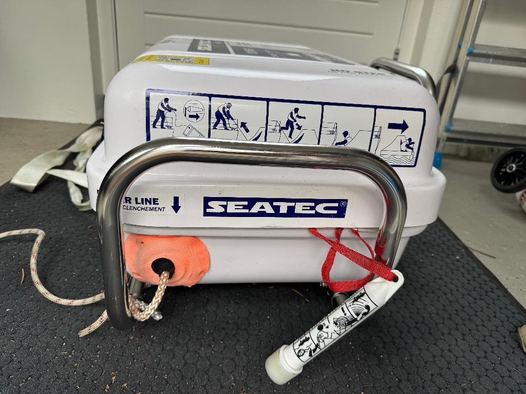 Reddingsvlot SEAGO SEATEC OFFSHORE PLUS ISO ISO9650-1 Typ 2, Ophalen, Zo goed als nieuw, Overige typen