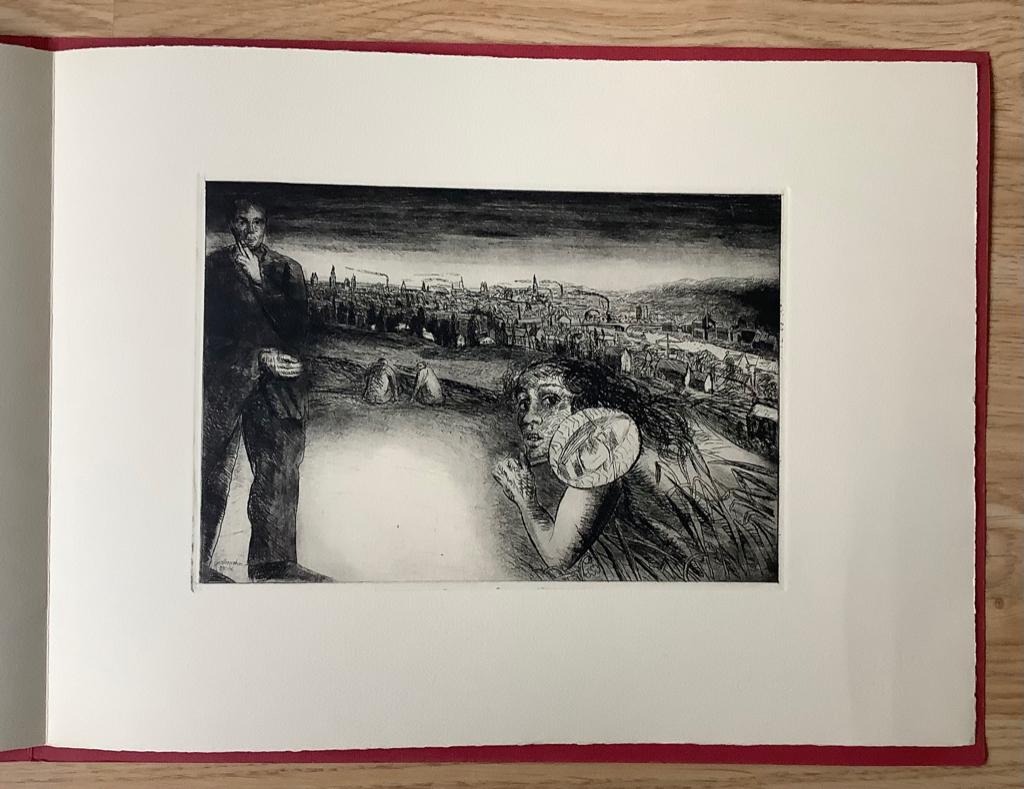 Ger Boosten "Een stoomschip op de krijtzee", Antiek en Kunst, Dagelijks leven, Ophalen of Verzenden, Gesigneerd, 16 cm