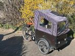 Electrische bakfiets Troy, Fietsen en Brommers, Fietsen | Bakfietsen, Ophalen, Gebruikt, 2 kinderen, Huif