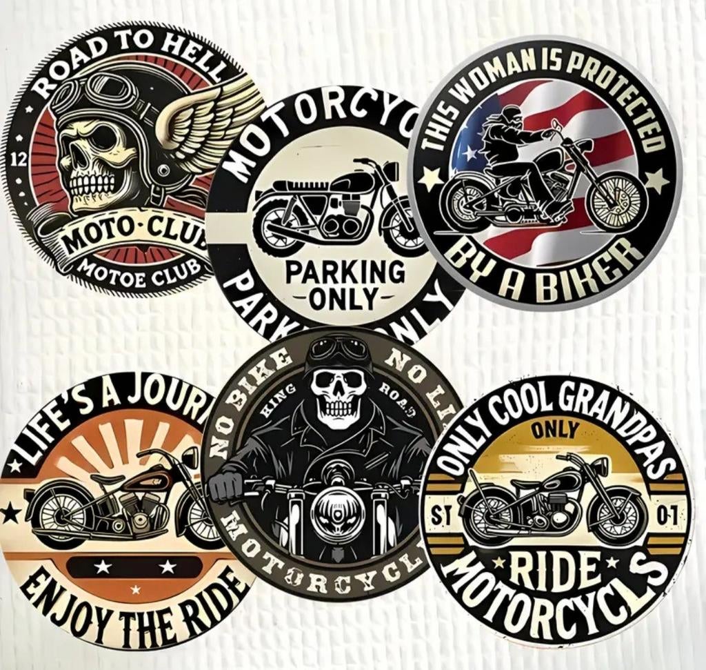 6 stuks man cave bord gratis verzending lees advertentie, Ophalen of Verzenden, Nieuw