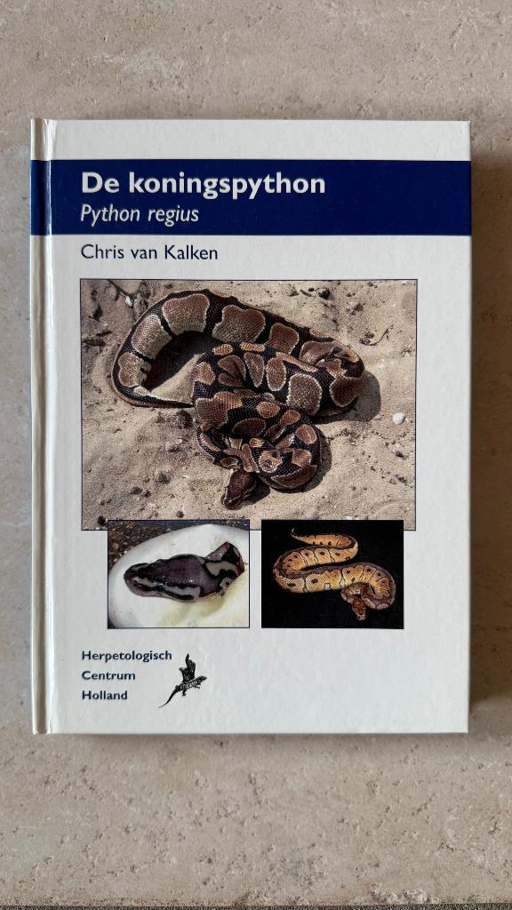 Boek de Koningspython Chris van Kalken ZGAN Ball Python - male for sale from Richard