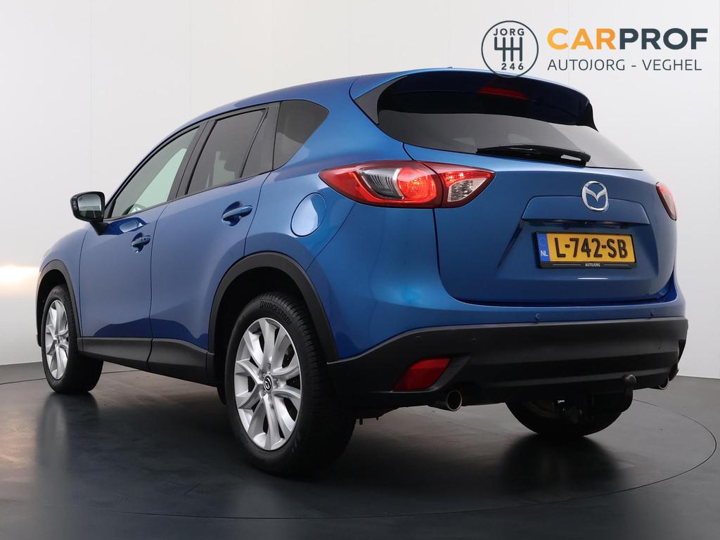 Mazda CX-5 2.0 4WD Trekhaak | LMV | Navigatie | Leder | Came, Auto's, Mazda, Euro 5, 15 km/l, Zwart, 4 cilinders