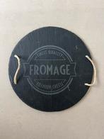 Nieuw Leistenen Kaasplank - Rond FINEST QUALITY FROMAGE, Ophalen of Verzenden, Nieuw
