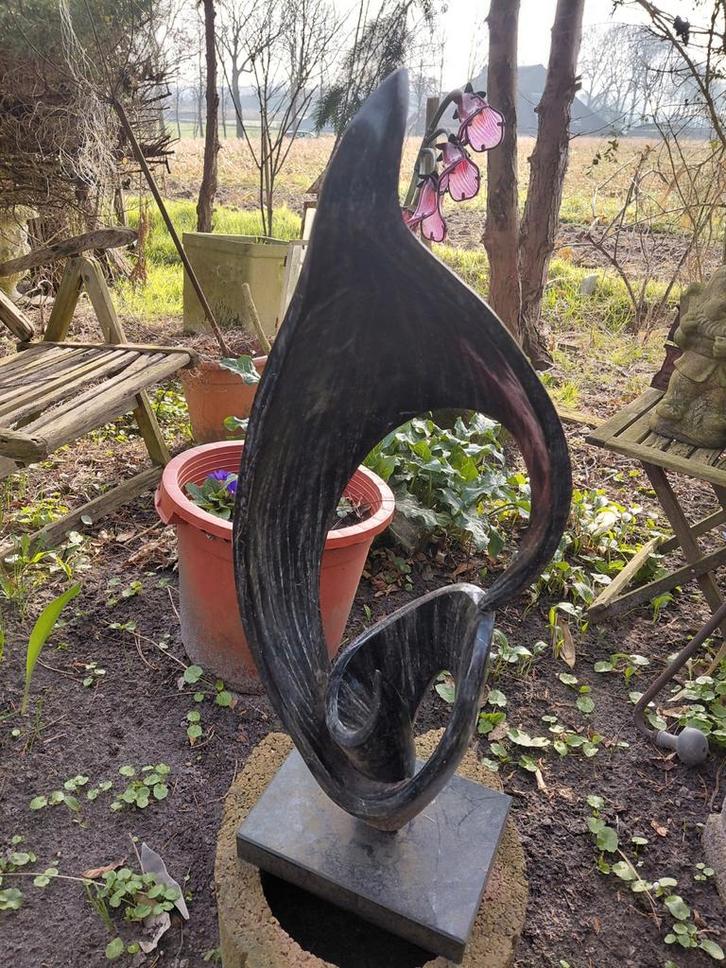Abstracte Tuinsculptuur - Uniek Kunstwerk voor Buiten, Antiek en Kunst, Kunst | Beelden en Houtsnijwerken, Ophalen