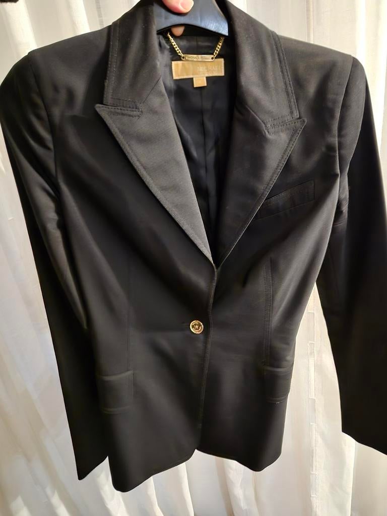 Michael Kors zwarte blazer z.g.a.n., Ophalen of Verzenden, Zo goed als nieuw, Maat 34 (XS) of kleiner, Zwart