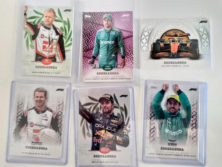 Topps Eccellenza F1 2024, Postzegels en Munten, Postzegels | Thematische zegels, Ophalen of Verzenden