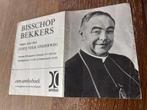 Bisschop Bekkers: Gods Volk Onderweg (Ambo boek), Ophalen of Verzenden, Bidprentje