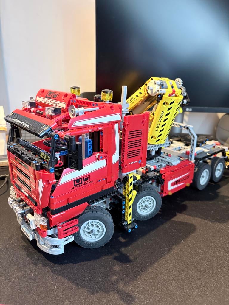 LEGO Technic 8258 Kraanwagen - Compleet en Werkend, Kinderen en Baby's, Ophalen, Gebruikt